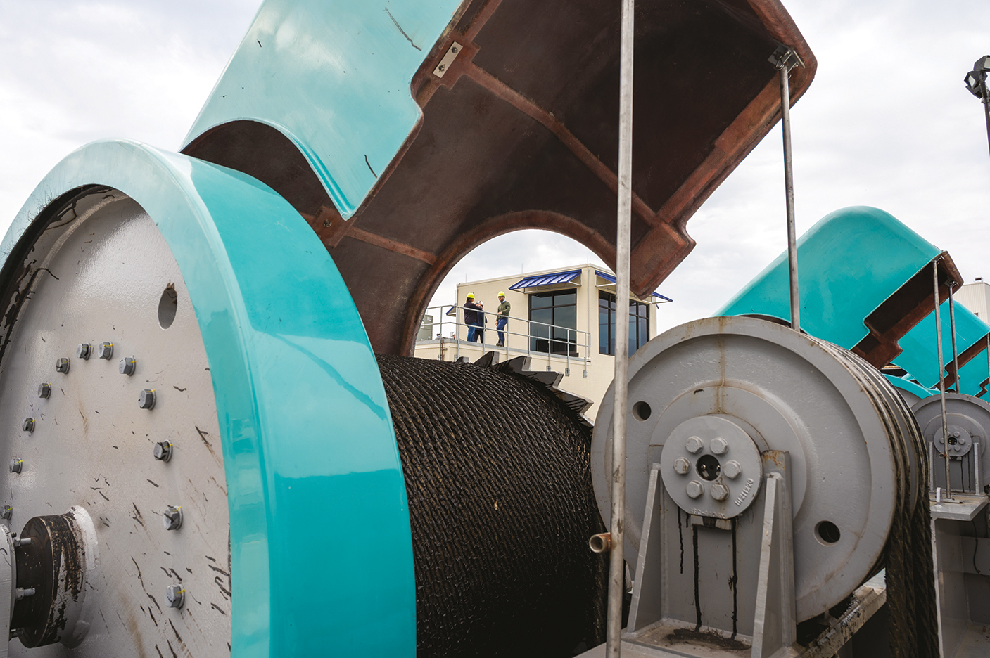 As part of its modernization investments, FMM installed a ship lift system capable of moving vessels up to 10,000 tons safely into the water.