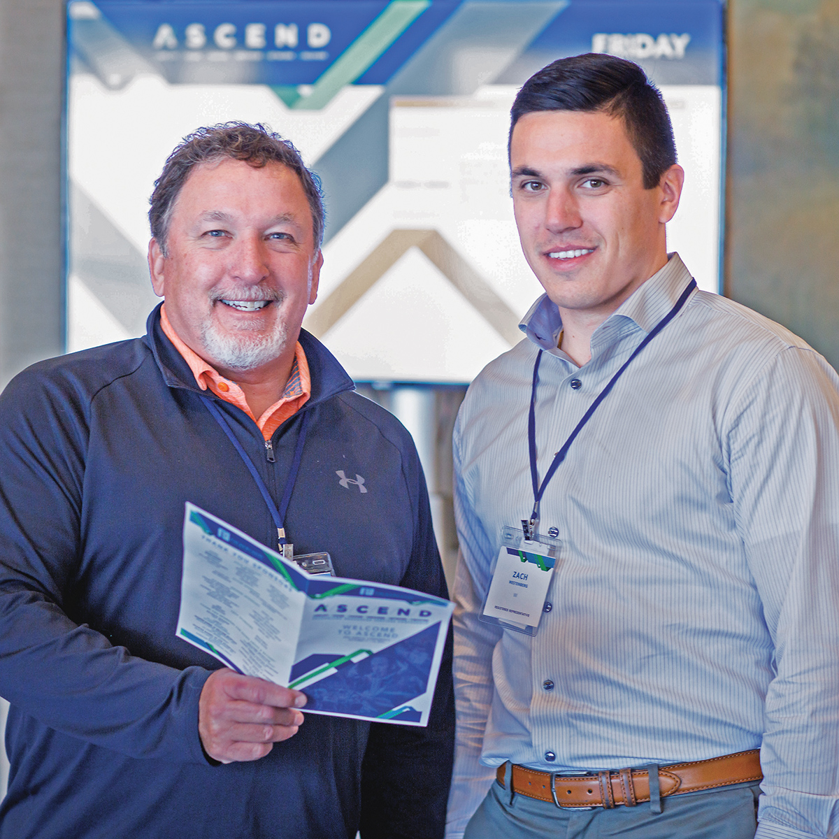 Packerland representatives Steven Westenberg and Zach Westenberg of Westenberg Financial Services