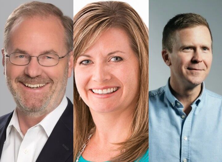 (L-R) John Breitinger, Kristie Schwahn, Ian Martin