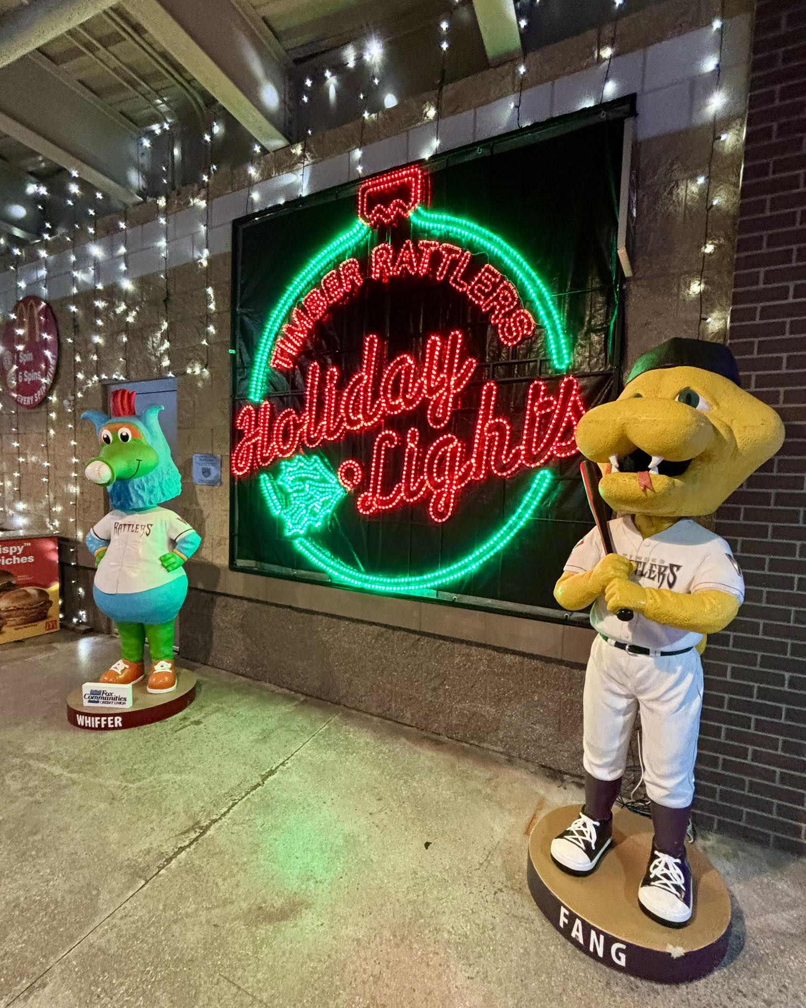 Timber Rattlers Holiday Light Show