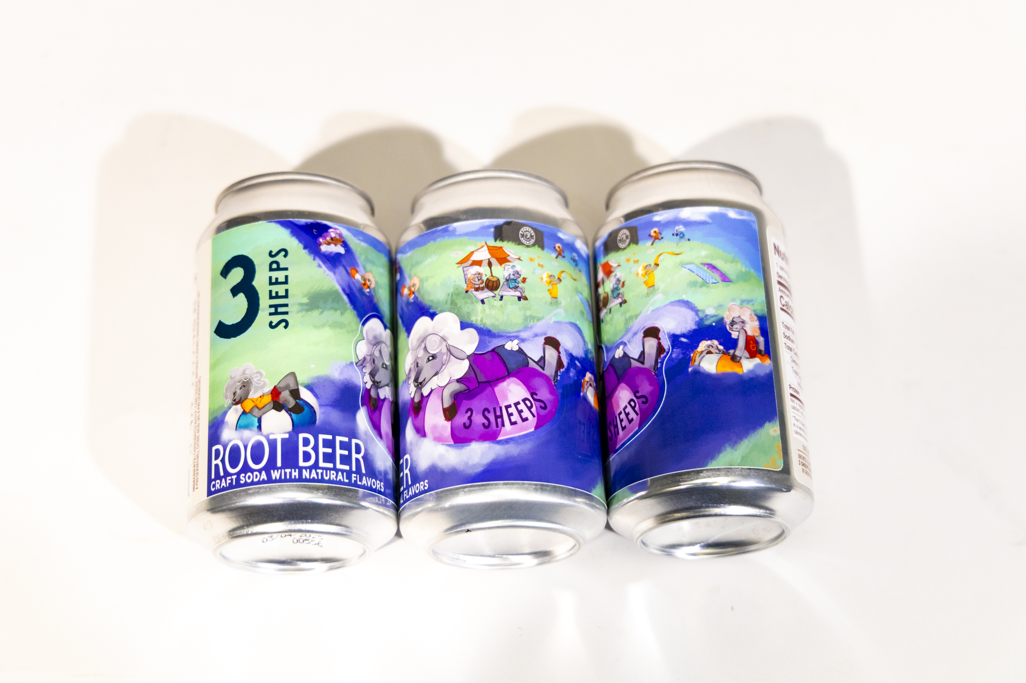 3 Sheeps Brewing student label