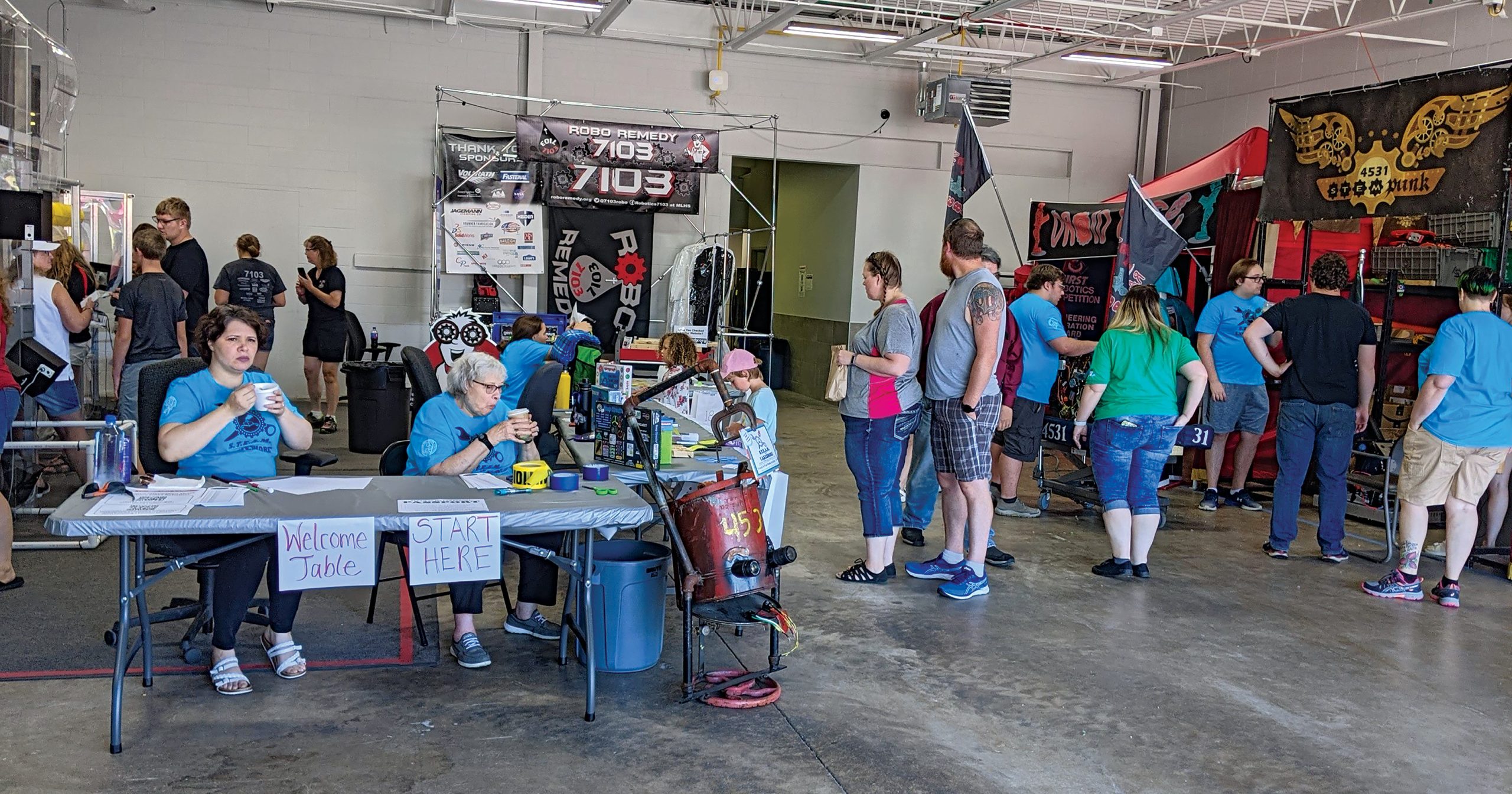 While Lakeshore FIRST Robotics is based in Manitowoc, it serves surrounding counties and communities as well through hosting many competitions at the Lakeshore Robotics & Education Center.