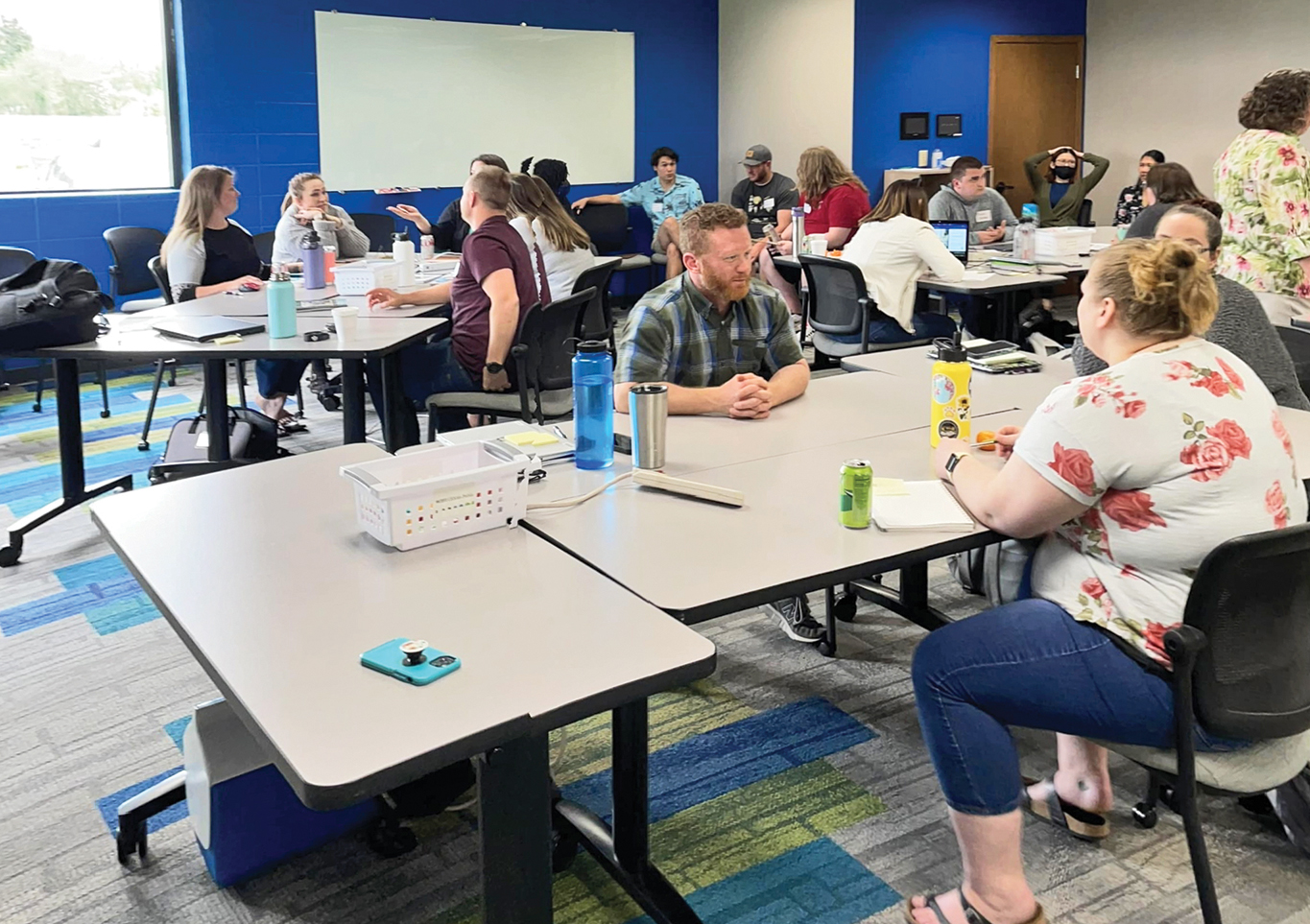 The RITE (Residency in Teacher Education) Program at CESA 6 admits working professionals with college degrees and gives them additional, accelerated teacher training.