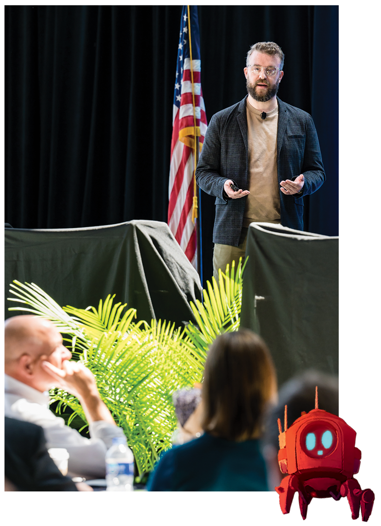 Ben Kvalo was one of the keynote presenters at the 2023 New North Summit in Green Bay.