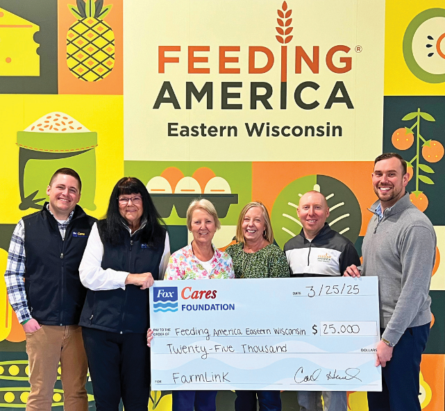 Fox Cares Foundation awarded $25,000 to Feeding America’s Farm Link program, which provides fresh locally grown produce to pantry partners.