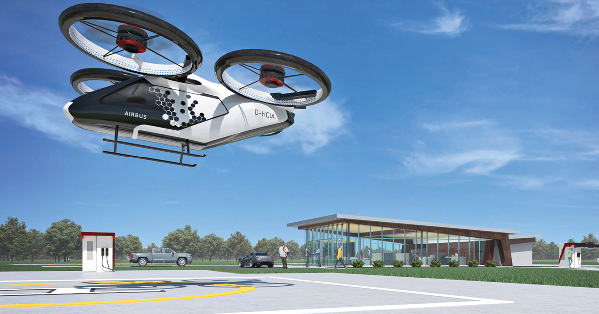 Later this year, Wittman Regional Airport will become home to an electric Vehicle Takeoff and Landing vertiport, which can charge any eVTOL aircraft.