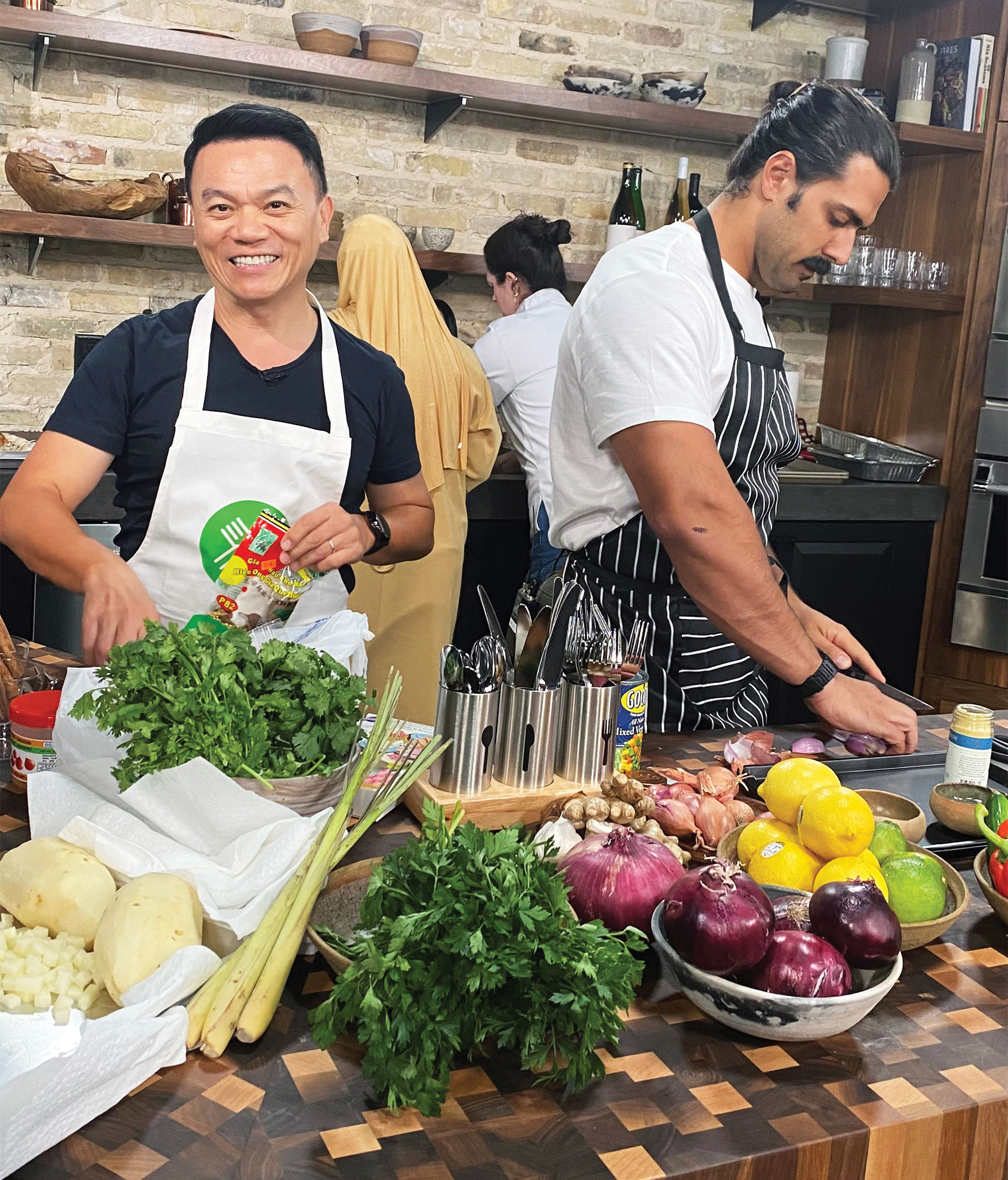 Thailand’s Iron Chef Ian Kittichai was one of 15 chefs from nine countries who visited the New North last August as part of the DATCP’s International Chef and Food Influencer Tour.