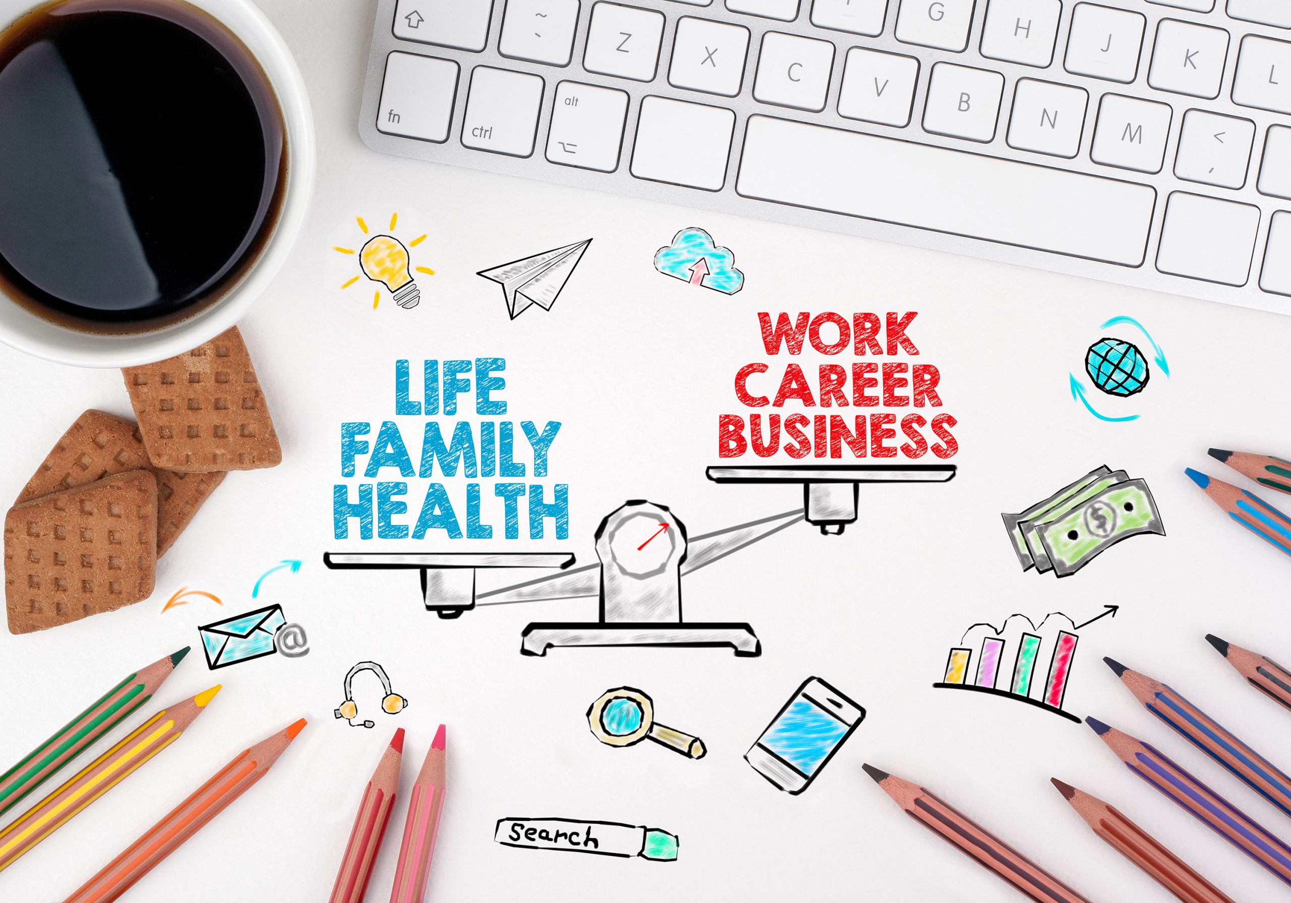 Work-Life Balance graphic
