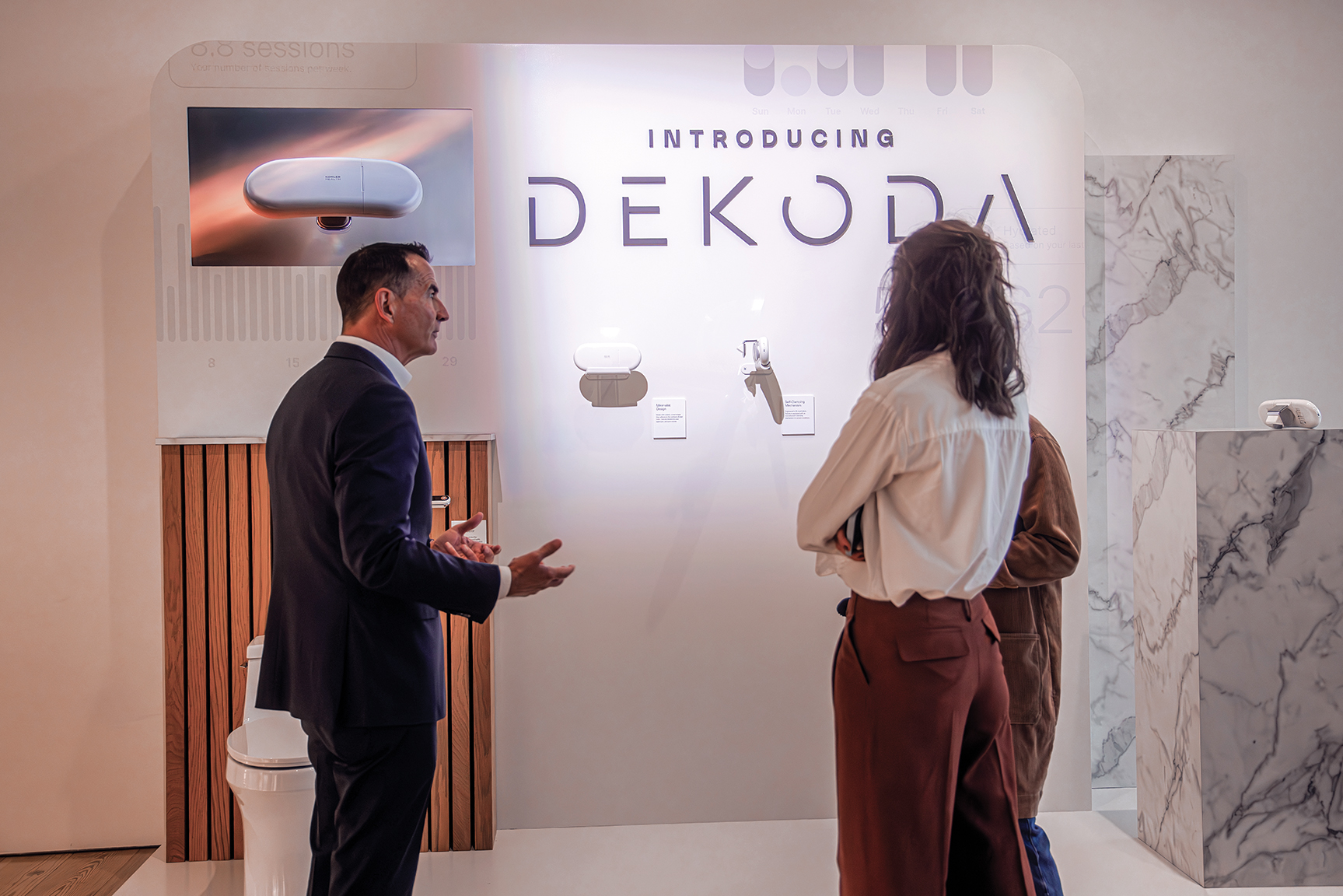 Kohler Health debuted its inaugural product, Dekoda, at a launch event Oct. 15, 2025 at the Whitney Museum of American Art in New York City.