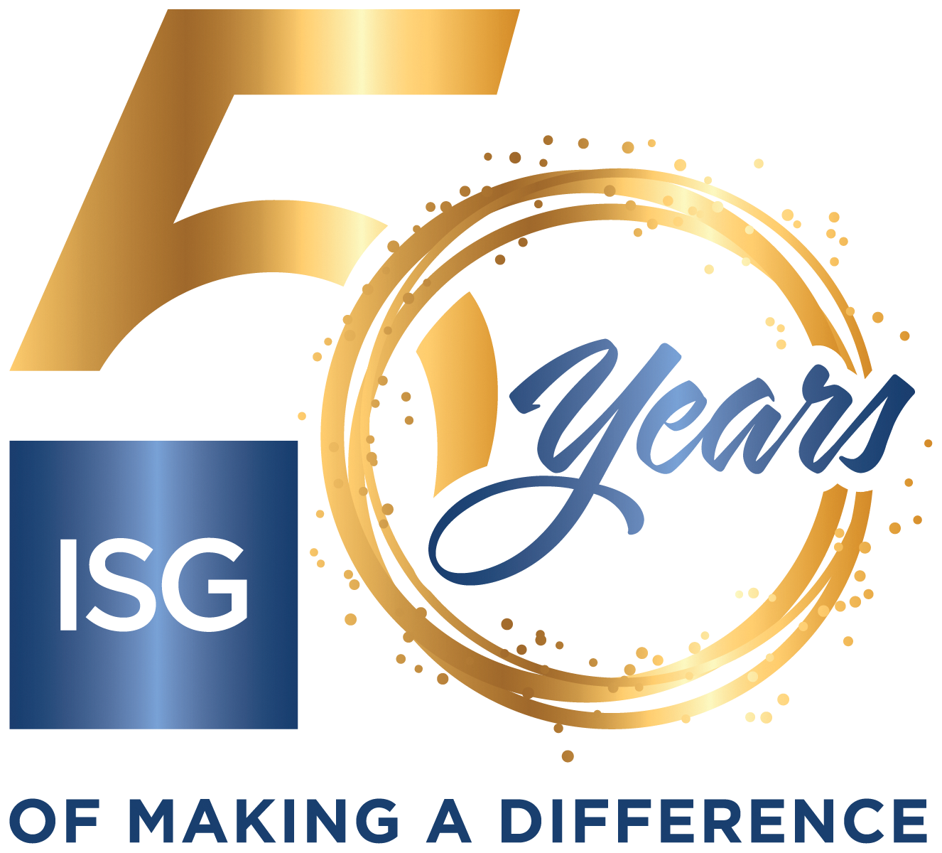 ISG 50th logo