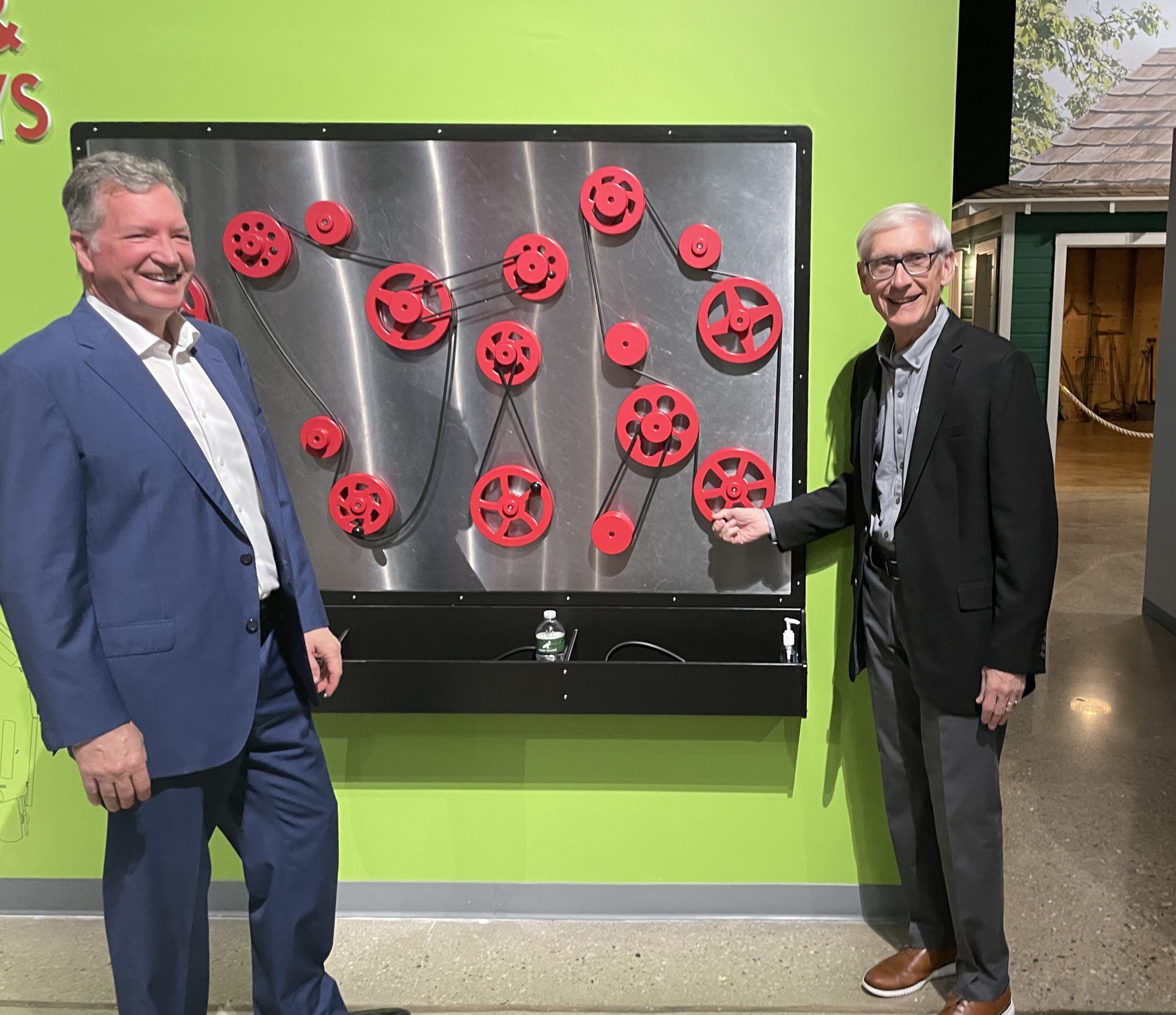 Gov. Evers in Brillion