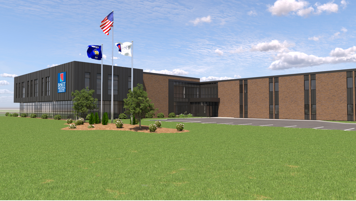 Bassett Mechanical rendering April 2023