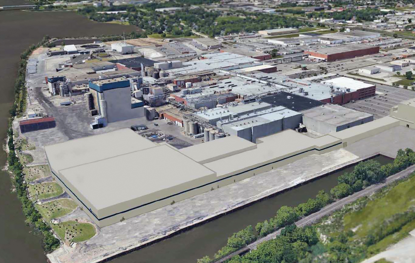 Georgia-Pacific broke ground in July on a $500 million addition to its Green Bay Broadway mill, nicknamed “Project Cinco.”