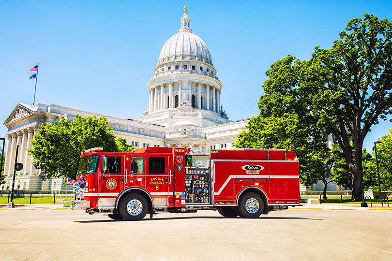 The Pierce Volterra electric fire truck has been named “Coolest Thing Made in Wisconsin 2022” after three rounds of voting and receiving tens-of-thousands of votes of support.