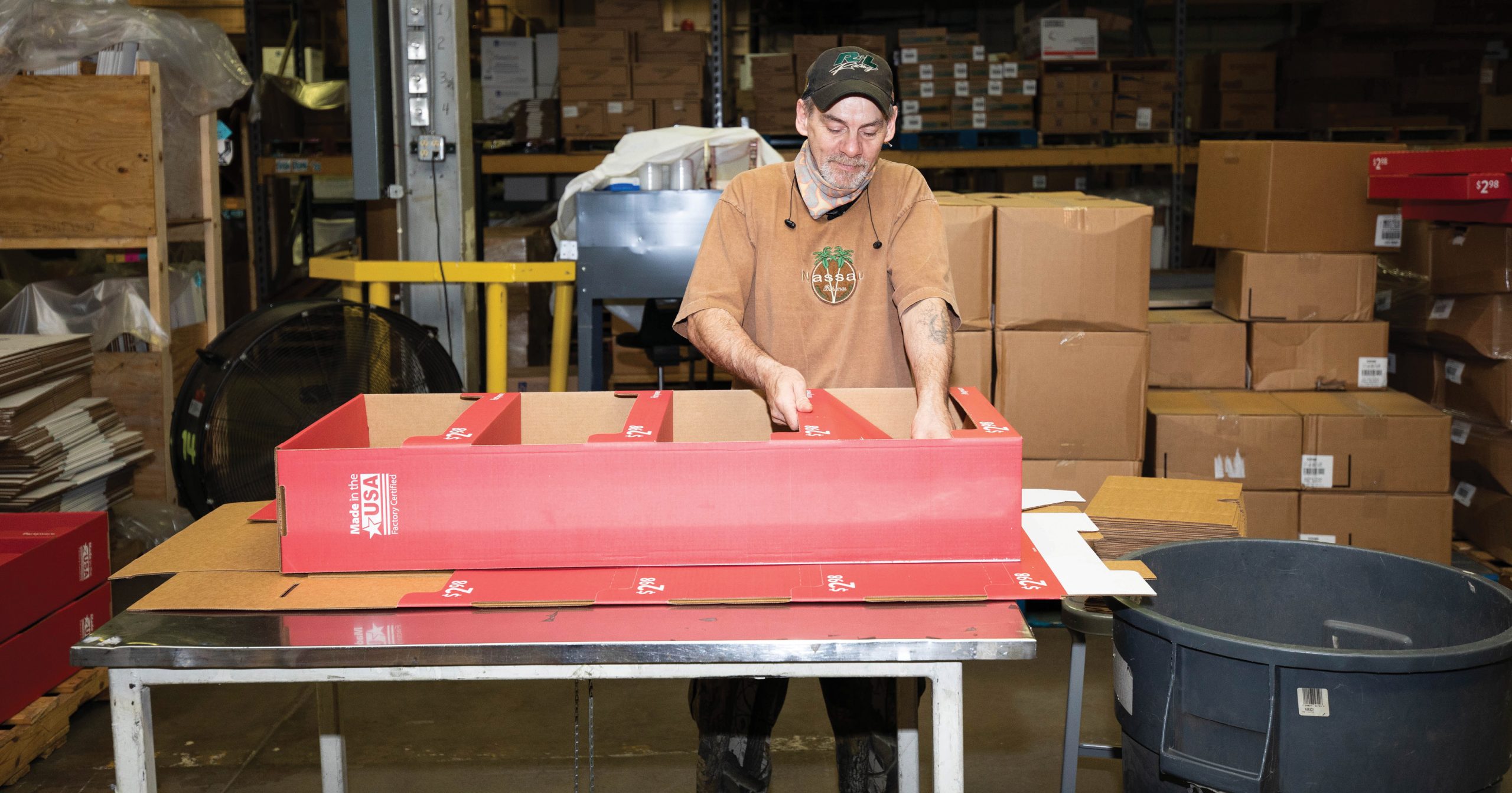VPI's services include hand assembly, packaging, shrink wrapping and display assembly.