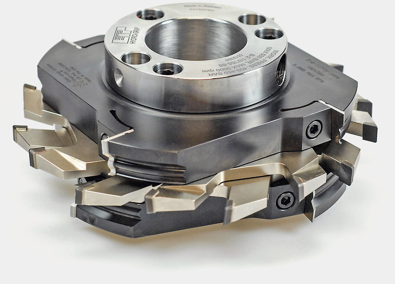 PCD Hybrid Moulder Cutter with Great-Loc® Insert Cutters