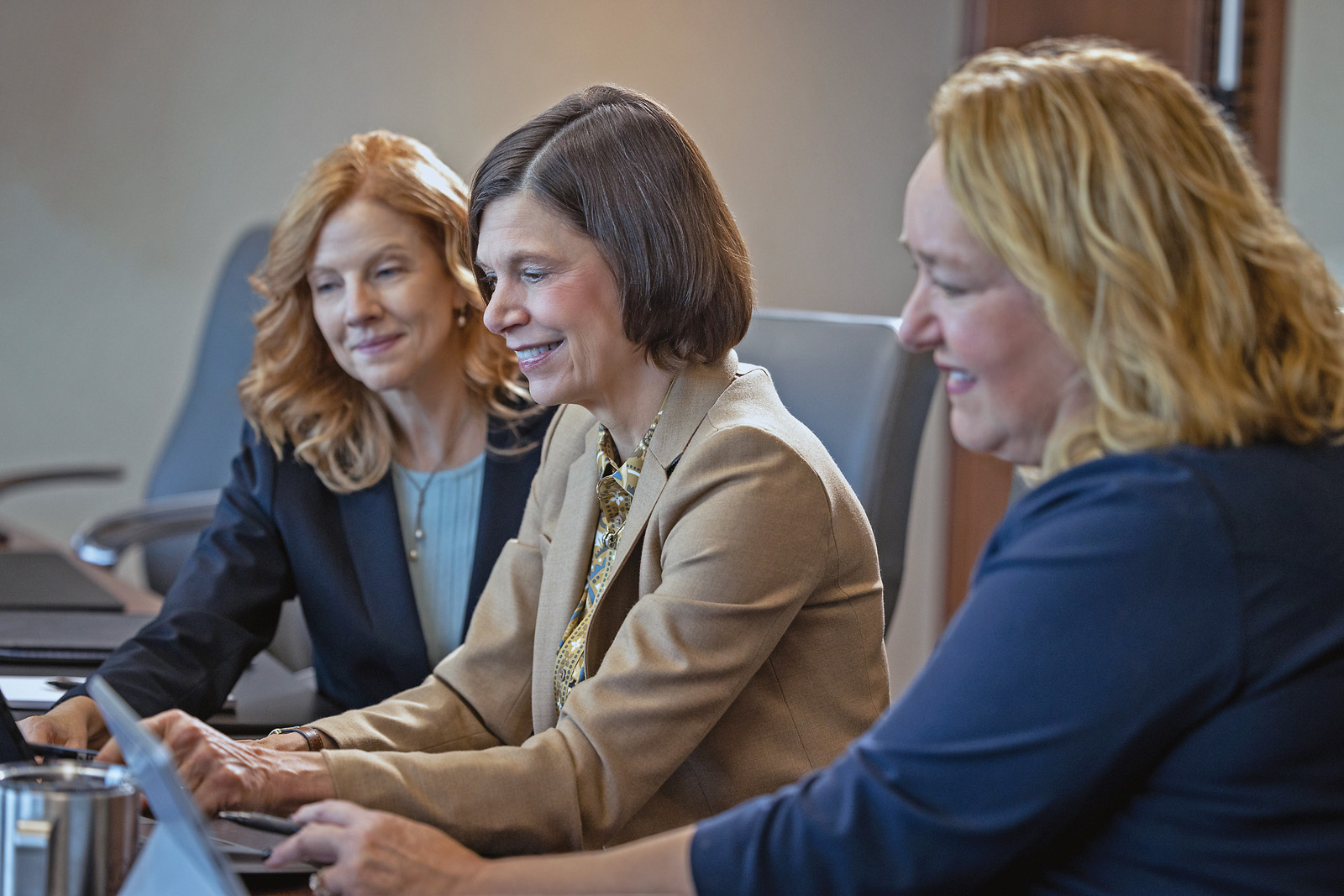 Sandra Lakey, Susan Hickey, and Lisa Kewley