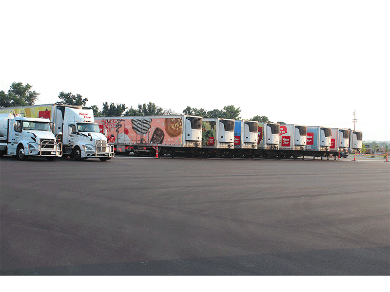 Kwik Trip's new distribution center in DeForest is expected to handle 70 truck routes per day.