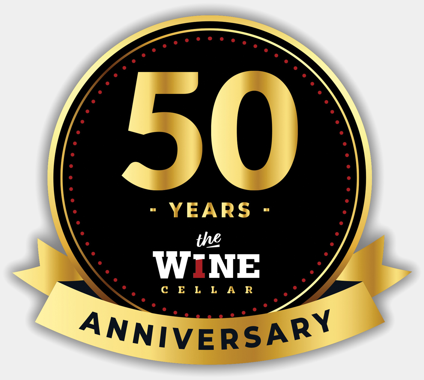 Wine Cellar 50 years badge