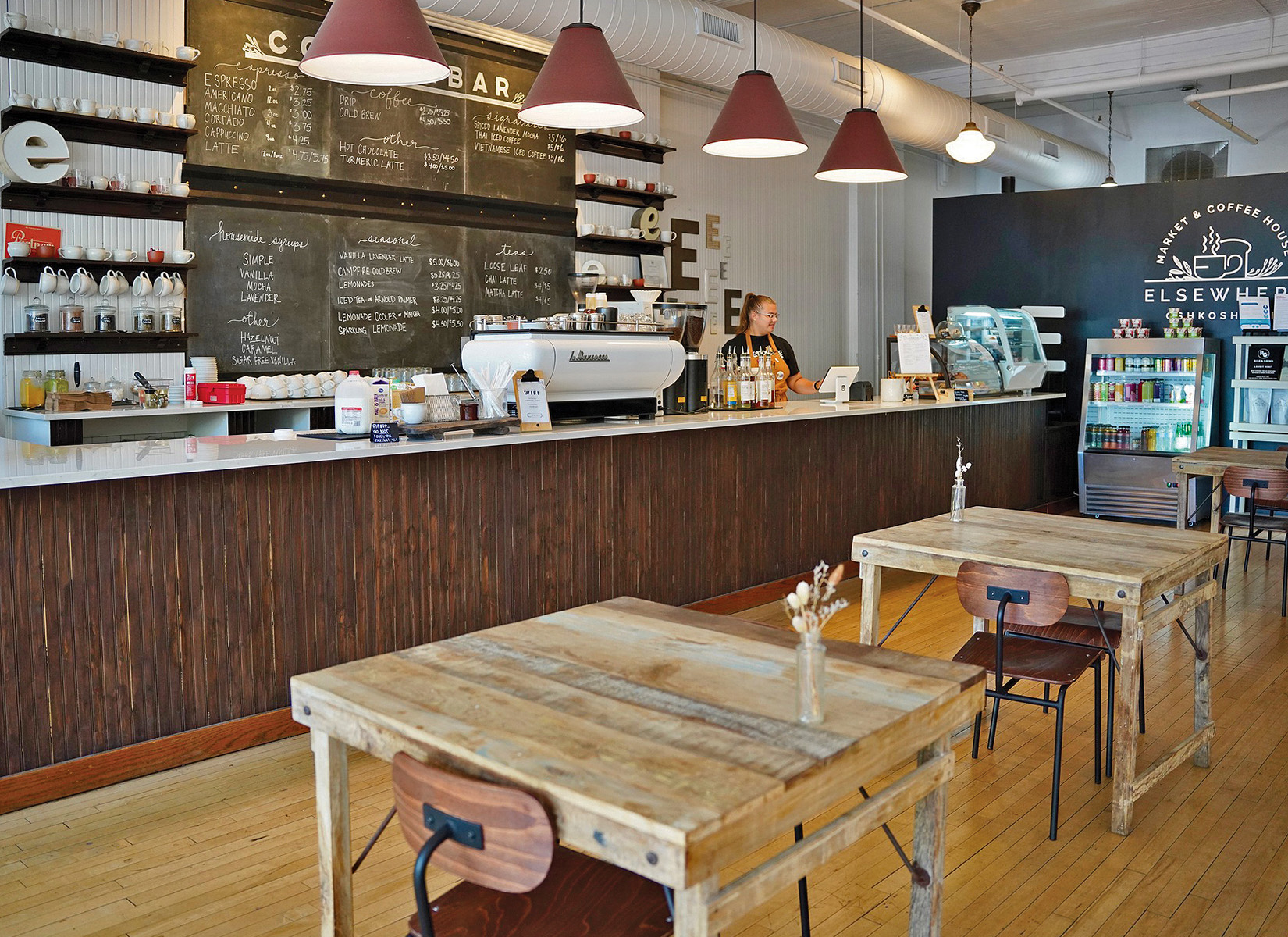 Elsewhere Market & Coffee House has become a downtown Oshkosh mainstay, especially during the weekly farmers market.