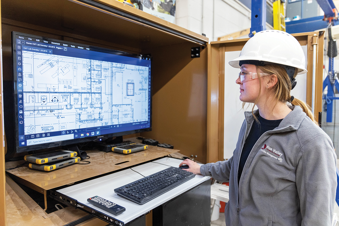 Construction Management Technology Chair Richard Cass of FVTC says the growing us of AI tools in construction is a selling point for students, who are excited by the technology.