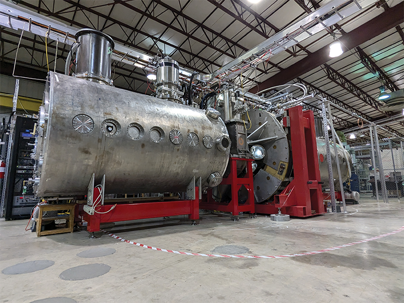 Realta Fusion and UW-Madison work side-by-side on the Wisconsin High-field Axisymmetric Mirror (WHAM) experiment to advance nuclear fusion.