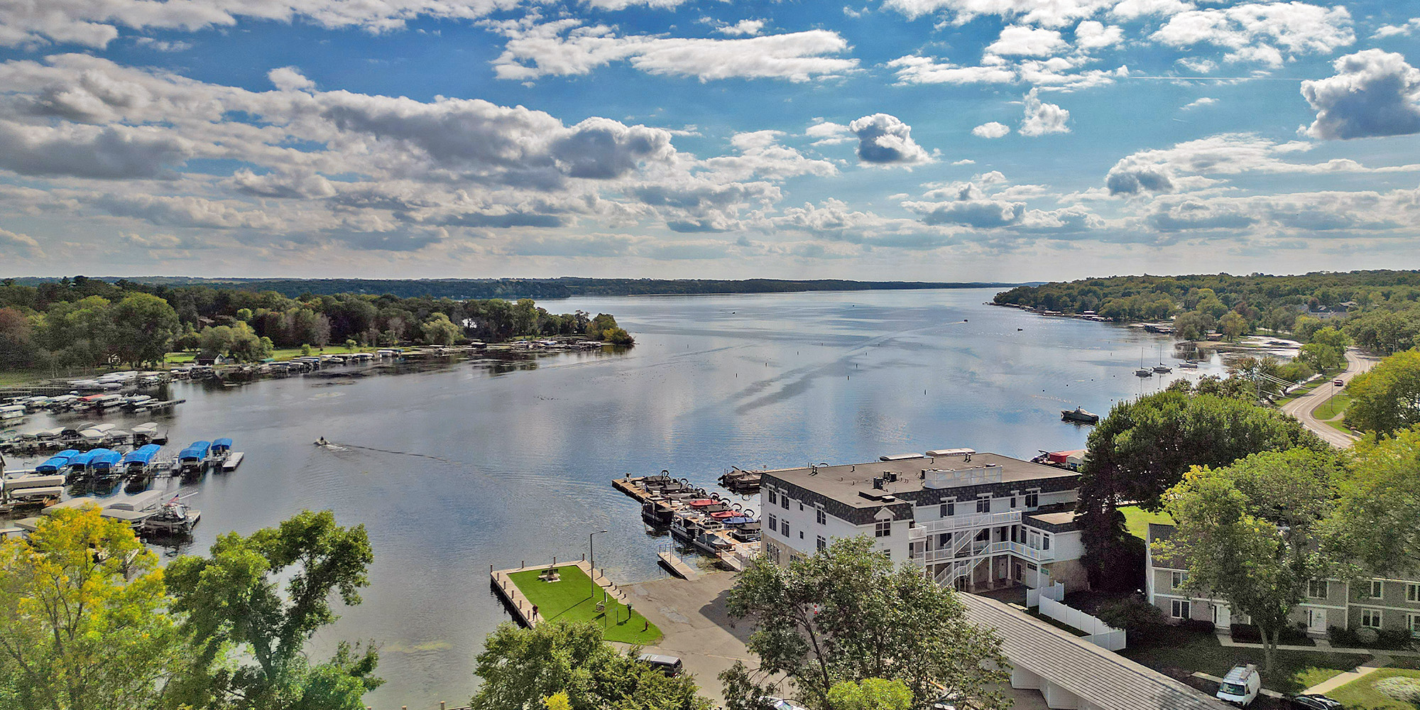 Green Lake town marina