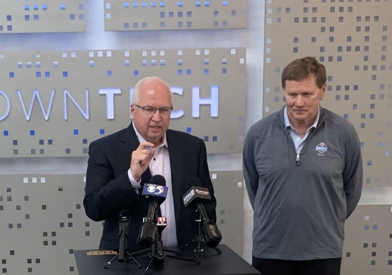 Craig Dickman, left, and Mark Murphy.