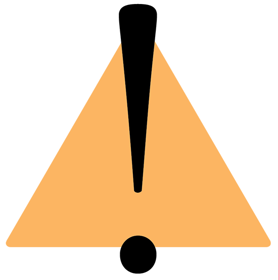 Back office caution symbol.png