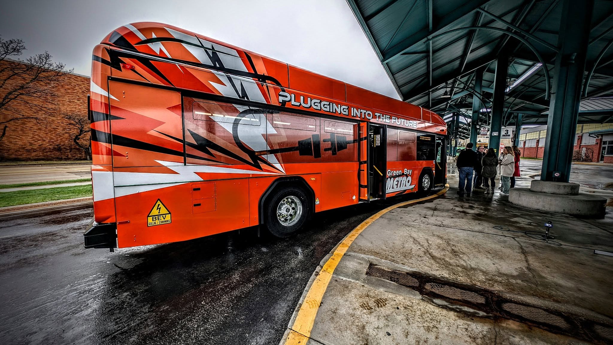 Green Bay electric bus