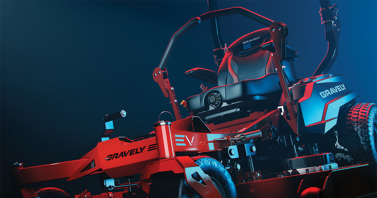 AriensCo’s Gravely Pro-Turn EV provides an emissions-free lawn-mowing option for the commercial market.