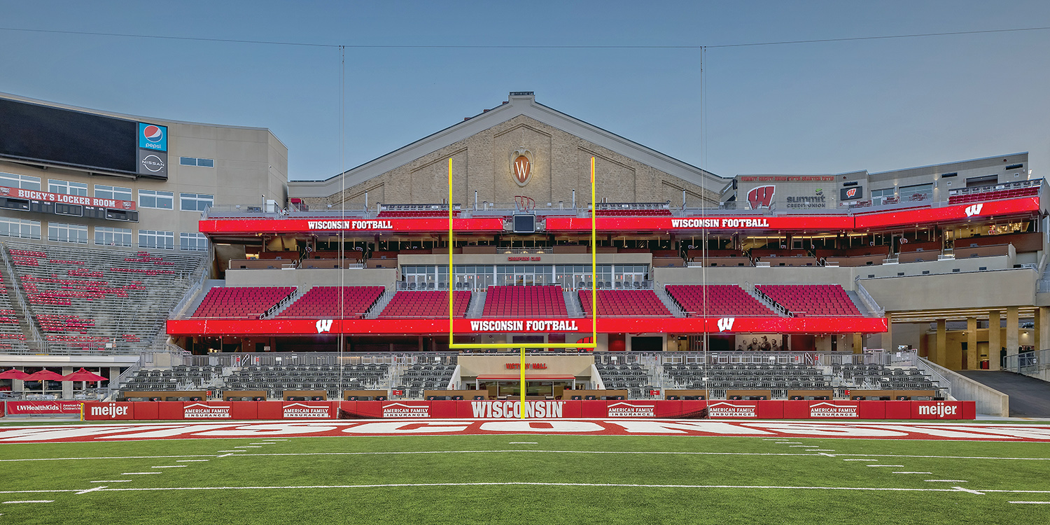 Camp Randall Stadium south end zone renovation, Madison, WI