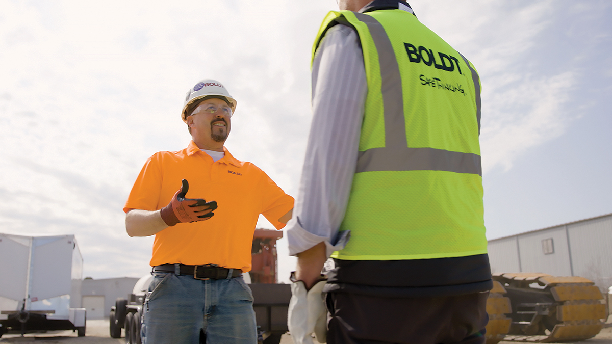 Bob Arndt, a superintendent at The Boldt Company, is one of the company’s suicide prevention “Gatekeepers.”The Boldt Company