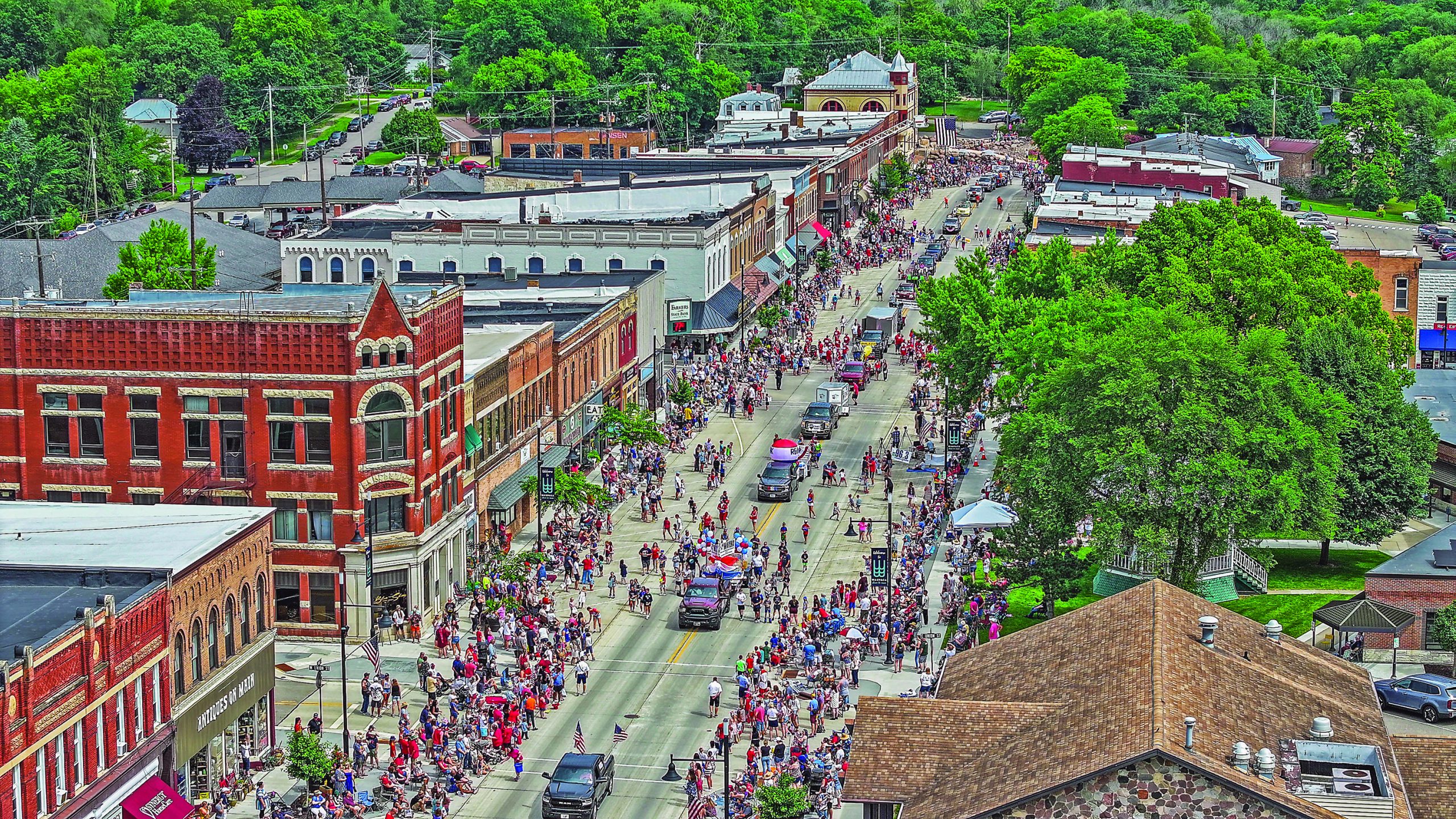 Waupaca downtown 4th of July celebration