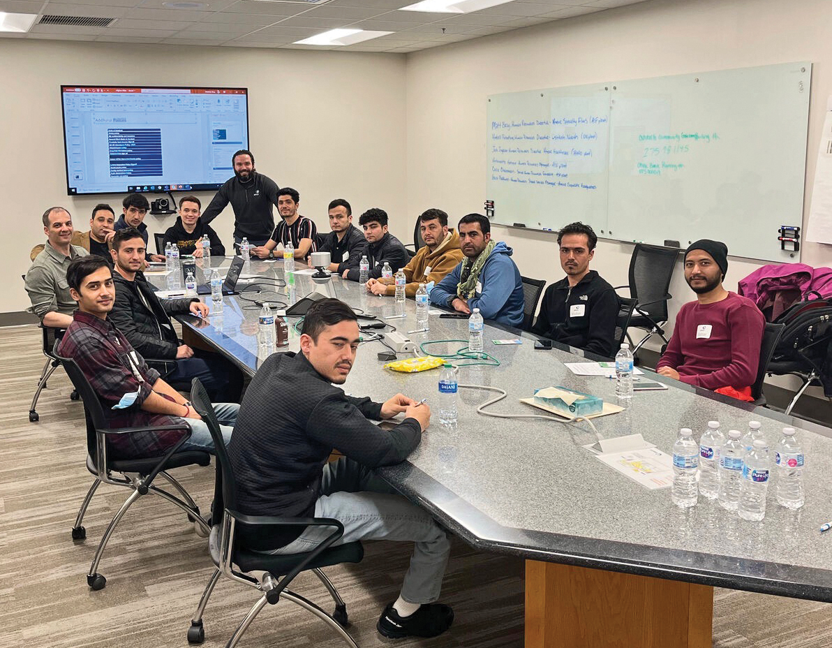 Refugee employees participate in culture training as part of Project Ally, Amcor’s refugee employment program, which has successfully onboarded more than 60 refugees in its first six months.