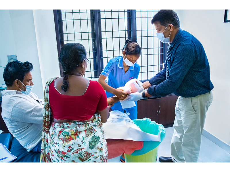 Phoenix-Aid's first human clinical trials will begin in India starting in January. Karthikeyan said the data colleted will help refine the product for a U.S. launch, addressing parallel challenges related to wound care that affect underserved groups across America.