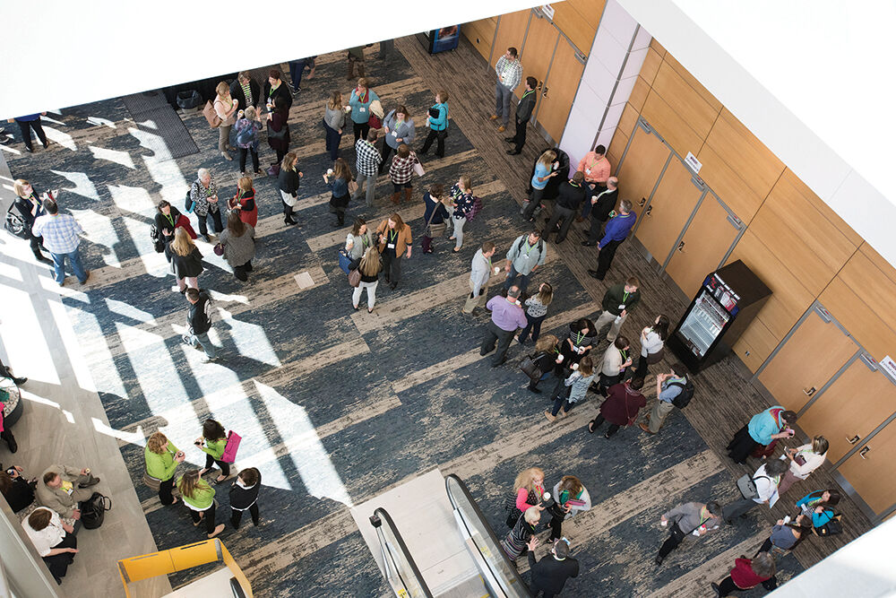 Officials say in-person conferences and conventions are slowly becoming more common again.Fox Cities Convention and Visitors Bureau
