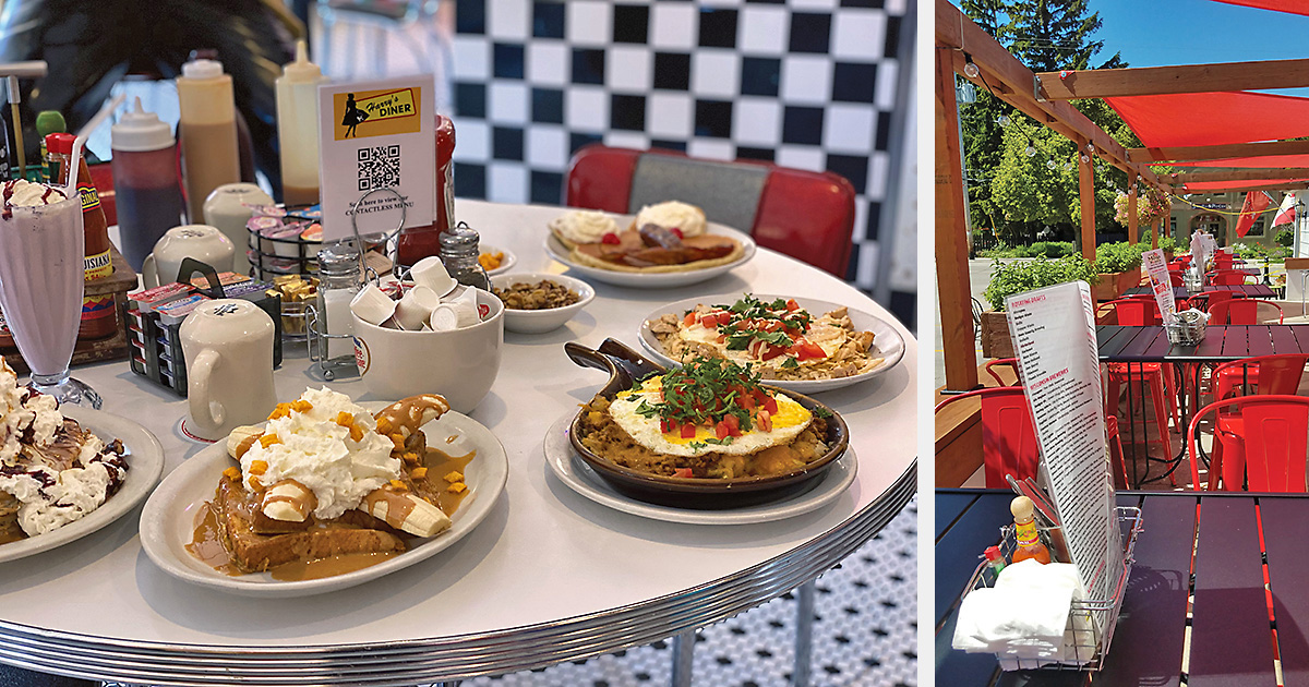 Harry's Diner of Sheboygan, left, and Mojo Rosa's Sports Bar & Grill of Egg Harbor — part of Mojo Restaurant Group