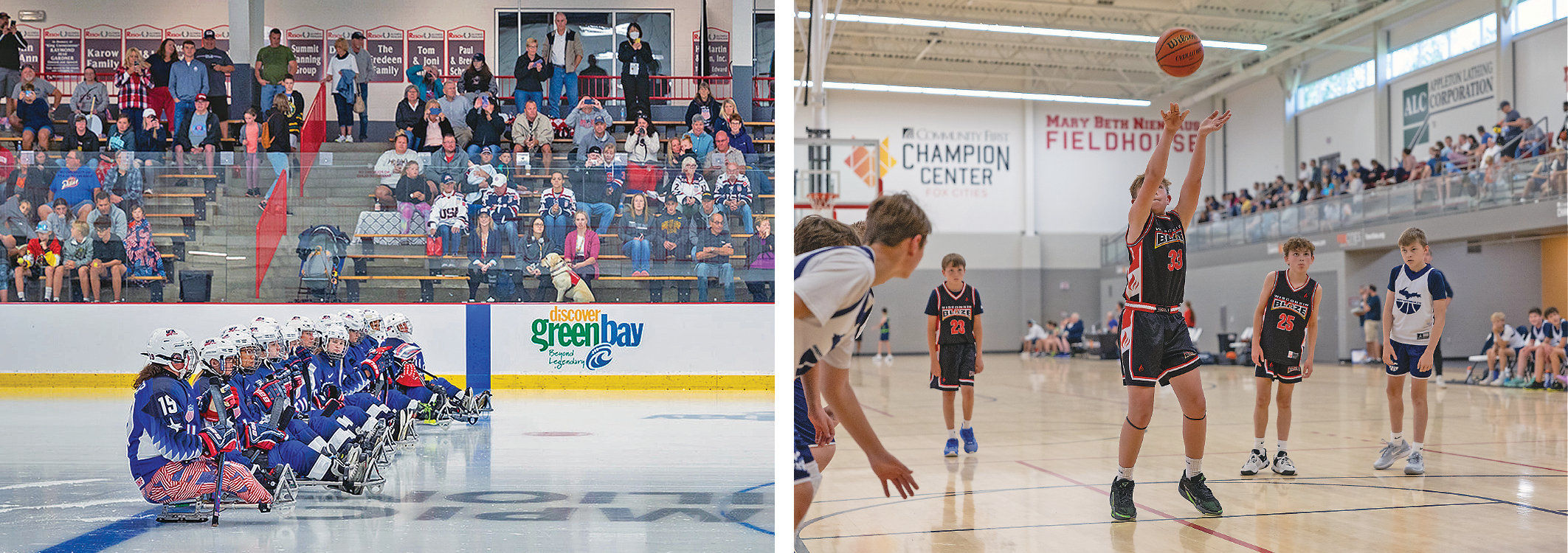 Youth Hockey and Basketball