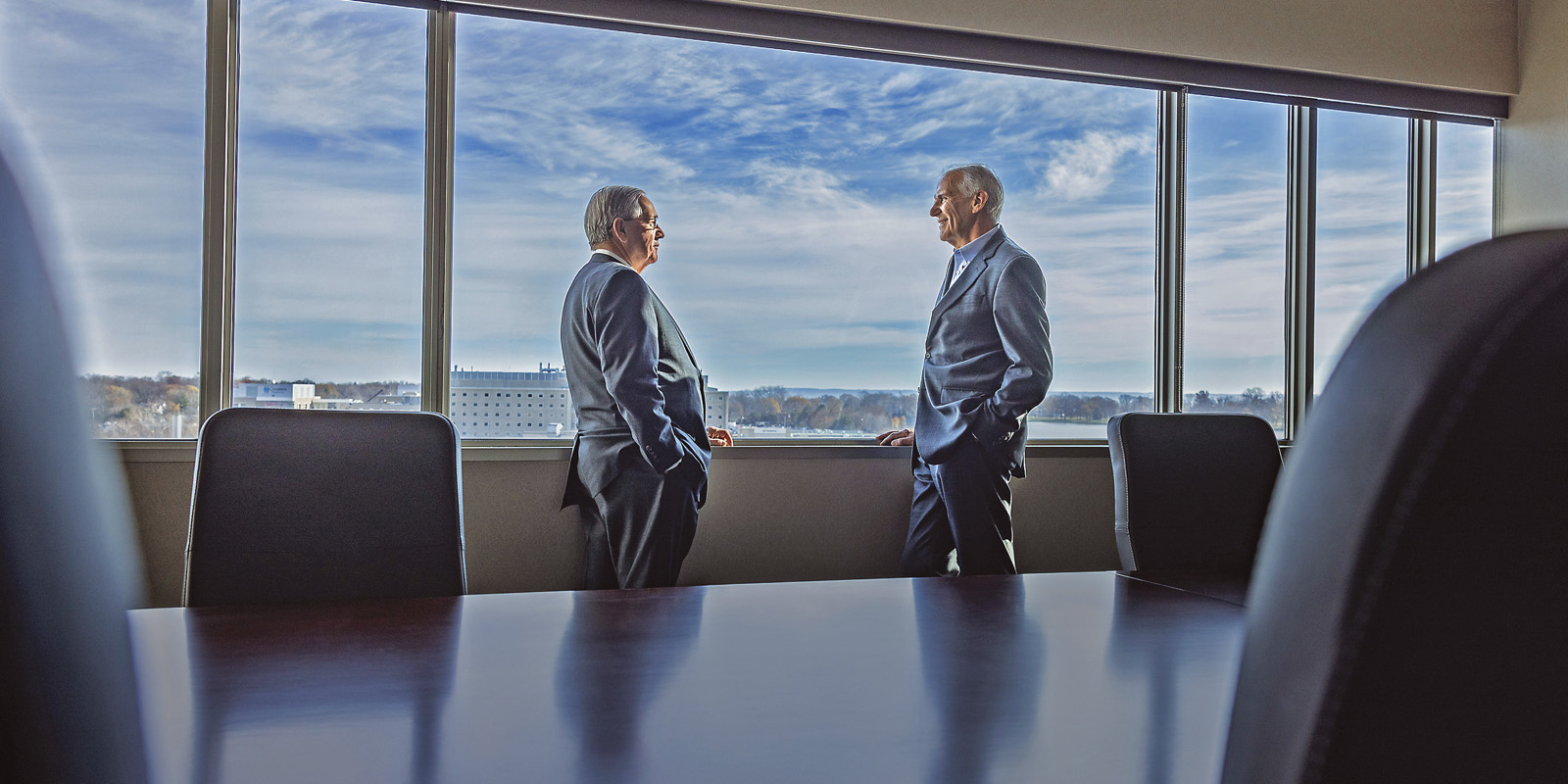 Mr. Michael B. Mahlik, President, and Mr. Joseph E. McGrane, Executive Vice President