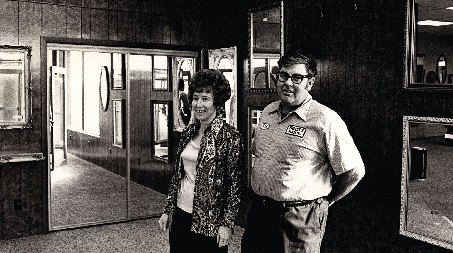 Richard and Shirley Bender started Tri City Glass in 1960 and were proud to open their first storefront in Appleton in 1976, says their son Larry. Today Tri City Glass & Door has physical locations in both Appleton and Green Bay.