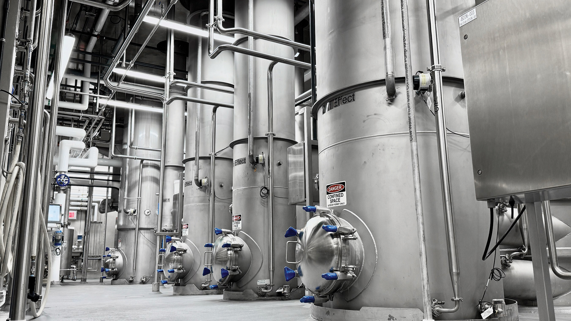 State-of-the-art evaporator for industrial sweetened condensed milk
