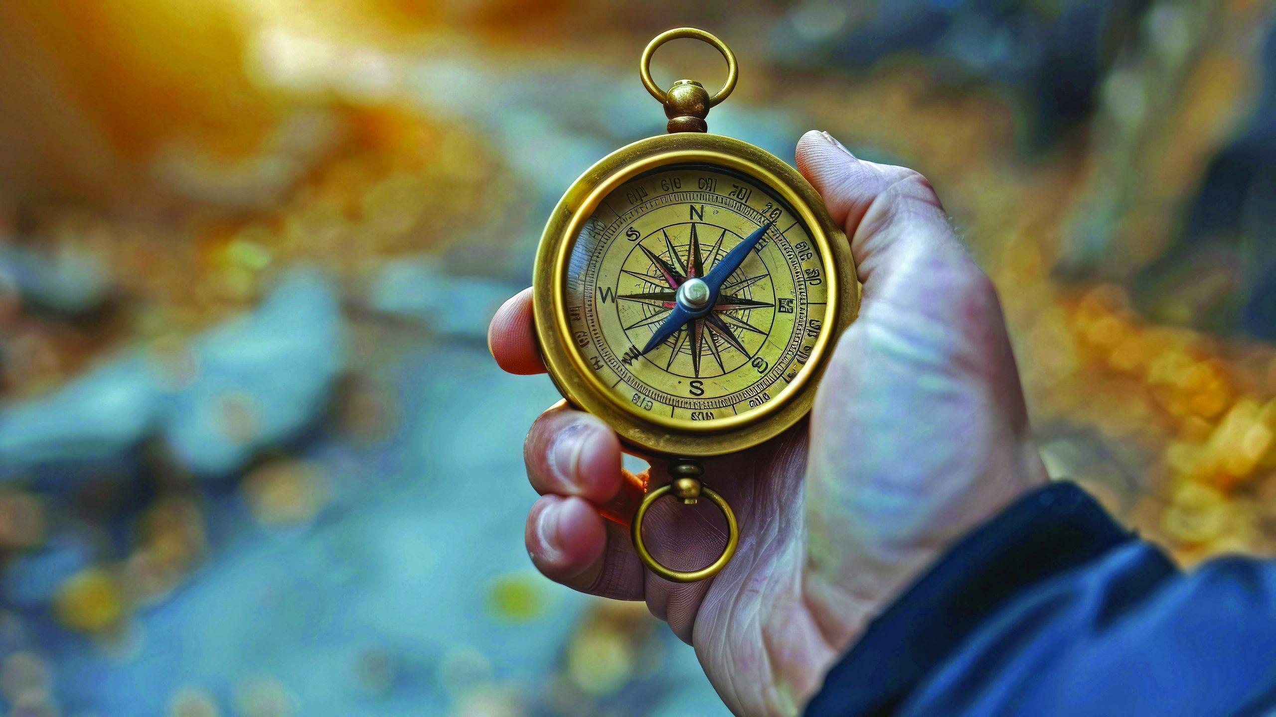 Find your New North compass