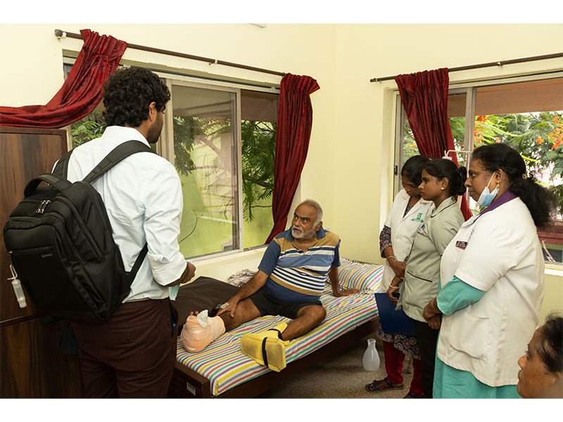 Phoenix-Aid's first human clinical trials will begin in India starting in January. Karthikeyan said the data colleted will help refine the product for a U.S. launch, addressing parallel challenges related to wound care that affect underserved groups across America.