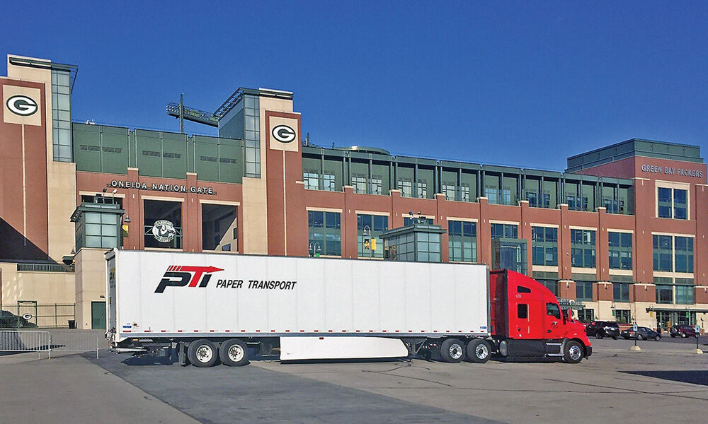 Paper Transport – Green Bay Packers