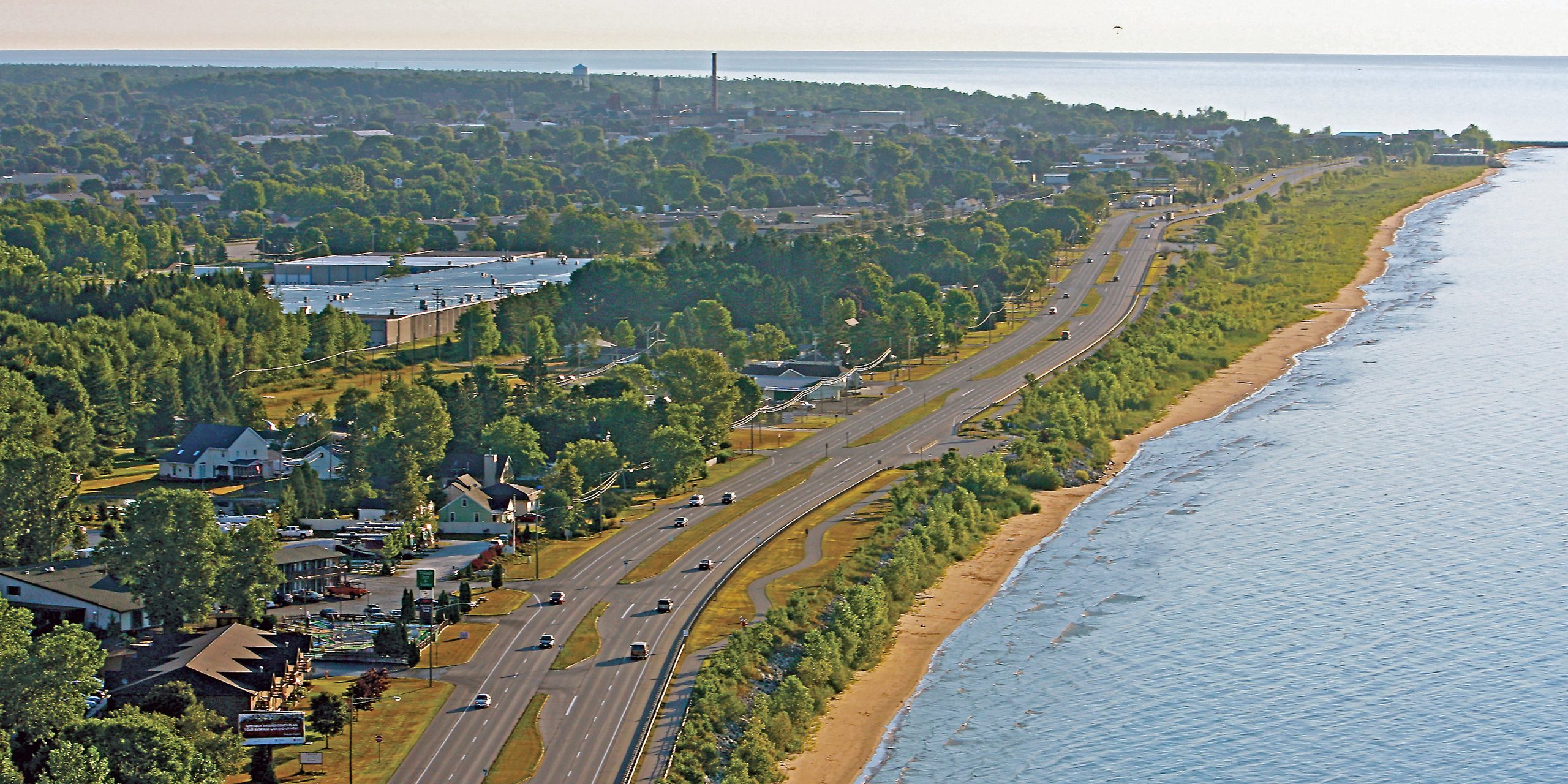 It's all about the water in Two Rivers. The city is looking to enhance beach areas, including adding dune plantings to keep sand secure from the blowing winds. The city’s coastline also is part of a Shipwreck Coast National Marine Sanctuary.