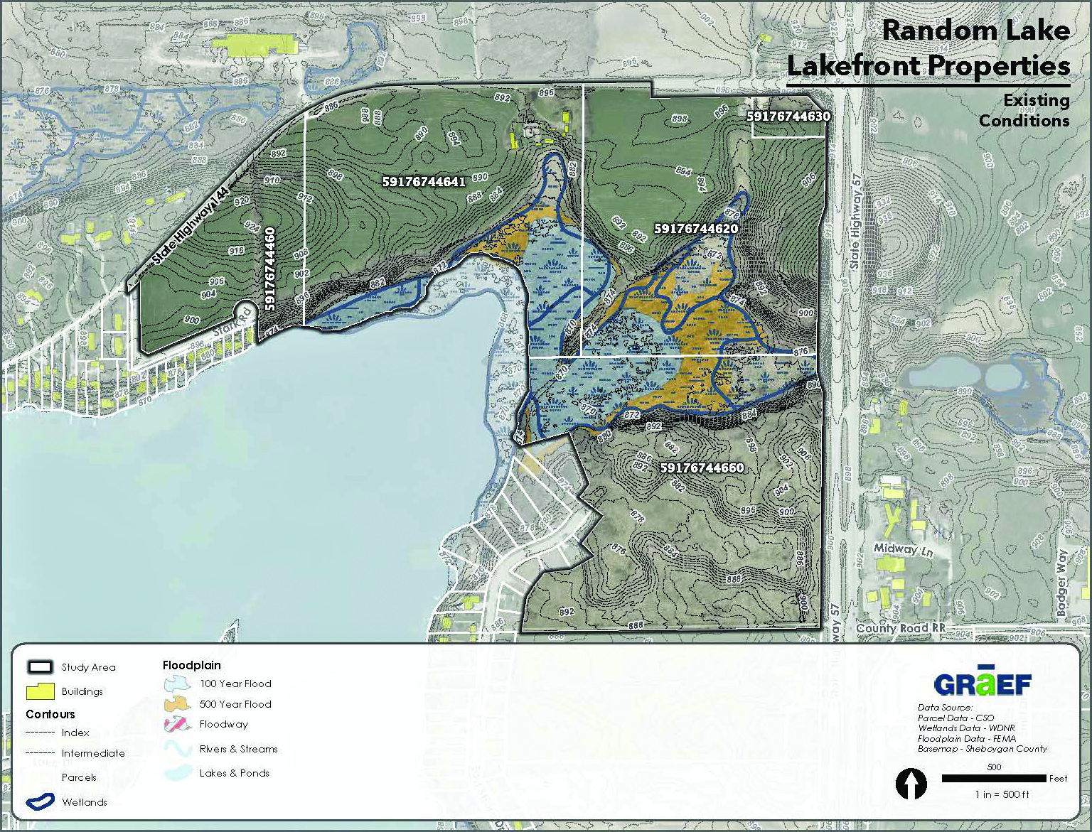Random Lake Lakefront Properties