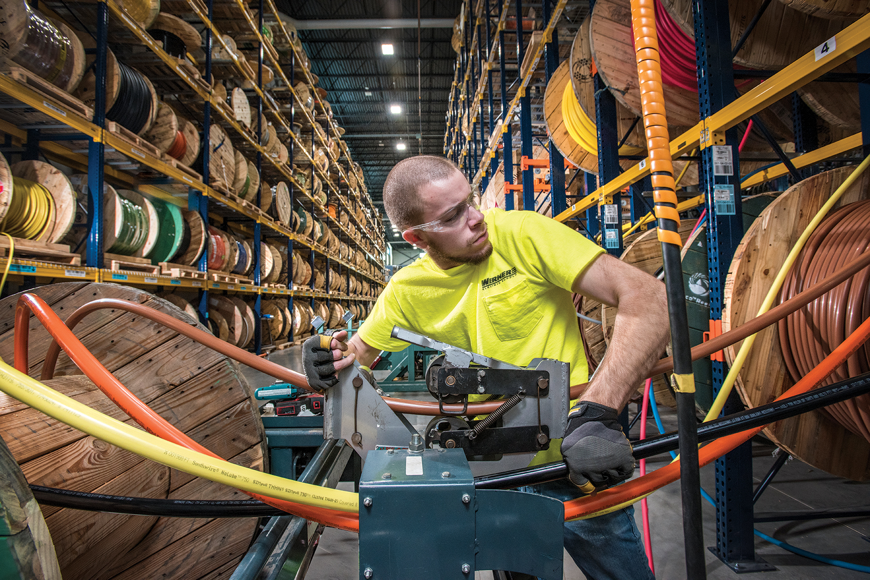 “These factories are the lifeblood of the business. Keeping those safe and secure and keeping those machines running is its own opportunity.” Fred Mauermann, vice president of PRODUCTS, OPERATIONS AND SERVICES, Werner