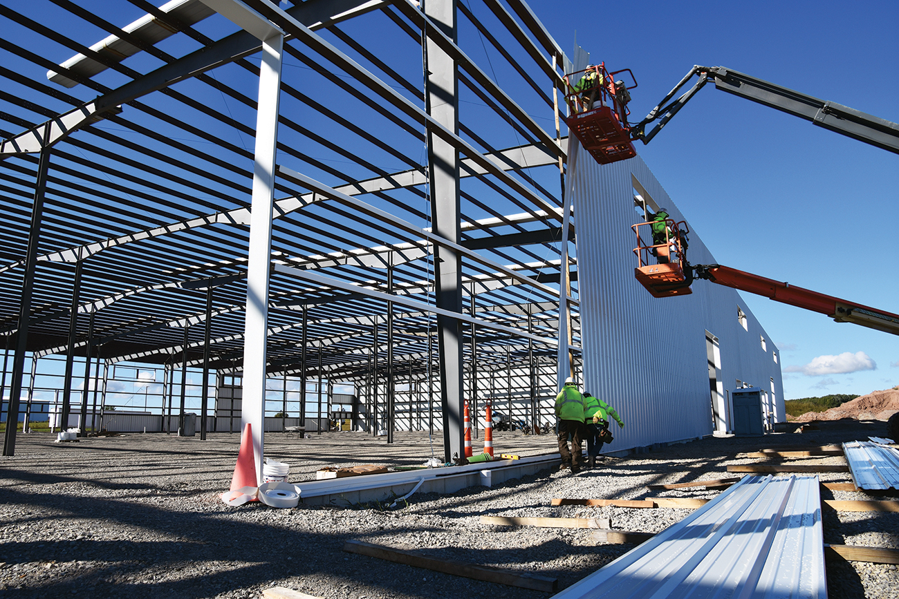 Consolidated Construction and NAI Pfefferle have filled the first phase of their WrightSite spec building project in Wrightstown.