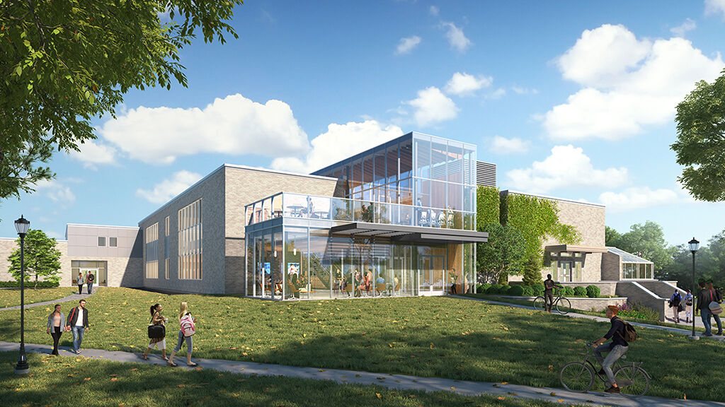 Ripon College Farr Hall rendering